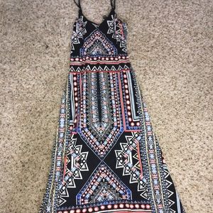 Boutique Aztec maxi dress